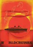 Gerard van de Voort, Worldcruises, poster
