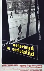 Pyrolater, tentoonstelling nederland in oorlogstijd 's-Hertogenbosch, poster