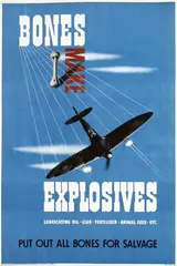 Edward Reginald Mount, Bones make Explosives, poster
