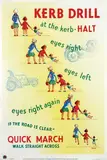 Bradly, Kerb drilling Quick march, poster