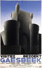 M. de Smet, Gaesbeek, 1930, poster