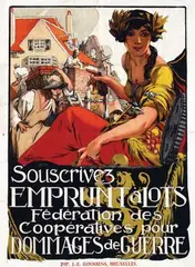 J. Sentrein, Souscrivez Emprunt à lots, poster