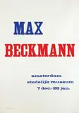 Max Beckmann by Willem Sandberg, 1952, poster, sold Apr 2012