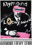 Grapus, Raymond Loewy in Paris, 1987, poster