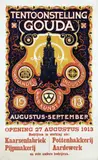 Cornelis Rol, Tentoonstelling Handel Kunst Industrie Gouda, 1913, poster