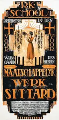 Joan Collette, Maatschappelijk Werk Sittard, 1922, poster