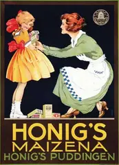 Chiton, Honig's Maizena, poster