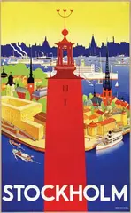 Iwar Donnér, Stockholm, 1936, poster