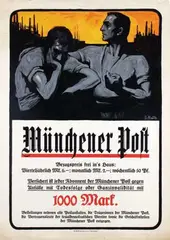 Dora Hauth-Trachsler, Münchener Post, poster