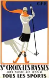 Monogram Rh, Ste. Croix-Les Rasses Jura Suisse, poster