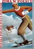 M. Rozanski and R. Wylcan, Zima W Polsce (Winter in Poland), 1935, poster