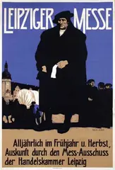 Walther Illner, Leipziger Messe, 1907, poster