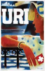 Heinrich Danioth, Uri, 1936, poster