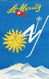 Franco Barberis, St. Moritz, 1948, poster