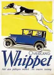 H. Dillo, Overland Whippet, poster