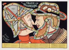 Ernst Gustaaf Schlette, Boer- en Rooinekspel, poster