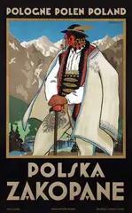 Stefan J. Norblin, Polska Zakopane, 1929, poster