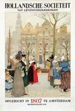 Henri Cassiers, Hollandsche Societeit van Levensverzekeringen Amsterdam, poster
