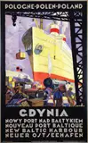 Stefan J. Norblin, Poland Gdynia New Baltic Harbour, poster