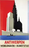 Jozef Winters, Antwerpen Wereldhaven-Kunststad, poster