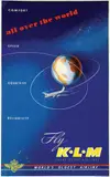 Johan van Nisius, Fly KLM all over the world, poster