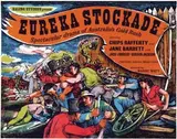 Initials J.M., Movie: Chips Rafferty in "Eureka Stockade", 1948, poster