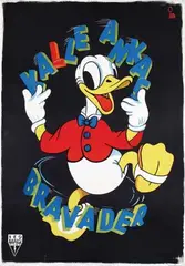 Gösta Åberg, Movie: Walt Disney's "Kalle Ankas Bravader" (Donald Duck), 1950, poster