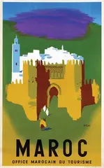 Jean Even, Maroc, poster