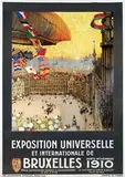 Henri Cassiers, Exposition Universelle Bruxelles, 1910, poster