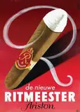 Frans Mettes, de nieuwe Ritmeester Ariston, 1956, poster