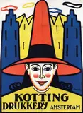 Samuel (ps. Mommie) Schwarz, Drukkerij Kotting Amsterdam, poster
