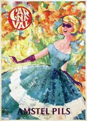 Ton Albers, Amstel Pils Carnaval, poster