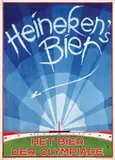 Willy van de Poll, Heineken's Bier Het Bier der Olympiade, 1928, poster