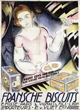 Henri C. Pieck, Fransche Biscuits, 1924, poster