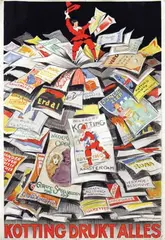 Bernard van Vlijmen, Kotting drukt alles, poster