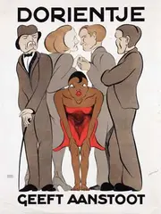 Dorientje geeft aanstoot by Jan Kotting, poster, sold Apr 2012