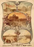 Carlo Cussetti, Paris Lyon Méditerranée, poster