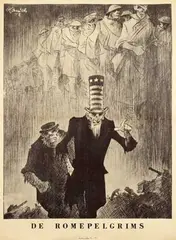 Bruno Hanich, De Romepelgrims, 1943, poster