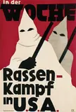 Monogram Mb, Rassen-Kampf in U.S.A., poster