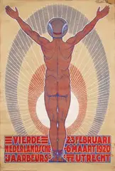 Dirk H. Melk, Vierde Nederlandsche Jaarbeurs te Utrecht, 1920, poster