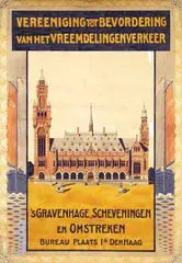Dirk H. Melk, Ver. tot Bevordering van het Vreemdelingenverkeer 's Gravenhage, Scheveningen, poster