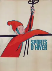 Avenir Publicité, Sport D'Hiver, poster