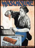 Dirk Boode, Wascholine Het waschmiddel voor de zuinige huisvrouw, poster
