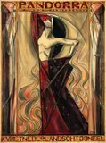 Jan Th. Toorop, Het Nederlandsch Tooneel Pandorra, 1919, poster