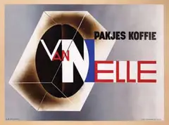 Cassandre, Van Nelle Pakjes Koffie, 1931, poster