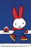 Dick Bruna, Nijntje on skates, 1963, poster