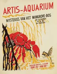 Gomarus Snelten, Artis-Aquarium, poster