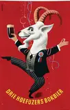 Frans Mettes, Drie Hoefijzers Bokbier, poster