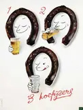 Frans Mettes, 1 2 3 hoefijzers, poster