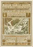 Hendrik Petrus Berlage, stage decoration design for "Gijsbert van Aemstel" tragedy, 1893, poster